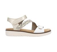 Remonte Sandales D2050 pour femme, sangle de cheville, dorées, 38 EU