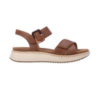 Remonte Damen Klassische Sandalen D3J52, Frauen Sandalen,Lose Einlage,Sommerschuhe,Freizeitschuhe,offene Schuhe,Strandschuhe,Braun (24),41 EU