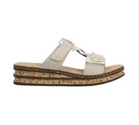 Rieker Mules pour femme 62936 Beige Taille 37 EU