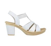 Sandales RIEKER - 665K3 Blanc 40