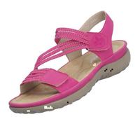 Sandales Rieker Femme Rose - RIEKER - 64870-31 - Scratch - Compensé - Basse 36