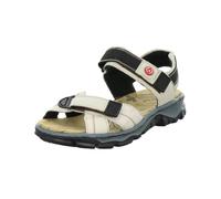 Rieker 68851, Sandales Bout ouvert Femme, Beige, 41 EU