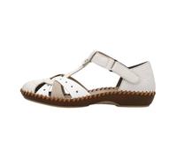 Sandales - RIEKER - L9351 - Beige - Fermeture à scratch - Femme 39