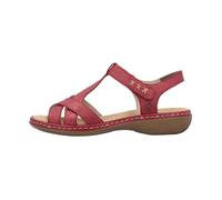 Rieker - Sandales rouges pour femmes- élégantes et confortables - Femme - Chaussures - Rouge - Taille: 41 EU