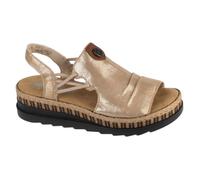 Sandales - RIEKER - Modèle classique - Beige - Synthétique - Élastique 40