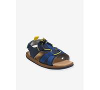 Sandales scratchées garçon bleu 26
