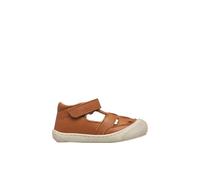 Sandales semi ouverte en cuir wad cognac- 23
