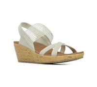 Sandales Skechers Beverlee High Tea Blanc - 37