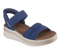 Skechers Femme Bobs Sun Ray Sandale, Navy, 37 EU