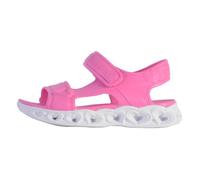 Sandales Skechers Enfant Lumineuses - Marque SKECHERS - Scratch - Rose 34