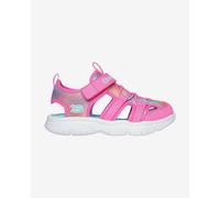 Sandales Skechers Flex Splash Daylight Shimmer rose bleu enfant - 31