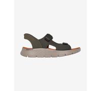 Sandales Skechers Go Walk Flex Easy Entry Slip-Ins vert gris orangé - 45