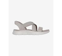 Sandales Skechers Go Walk Flex Glimmer Up Slip-Ins gris rose femme - 39