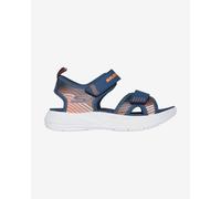 Sandales Skechers Microspec-Splash bleu orange garçon - 36