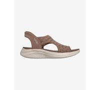 Skechers Ultra Flex 3.0-Sun Warmth Sandales à enfiler mains libres pour femme, moka, 36.5 EU