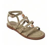 Sandales Spartiates Bijoux à Multi-Brides - L'Esprit Gladiateur Raffiné Un Design Captivant pour une Allure AffirméeStyle affirmé avec sandales spartiates (modèle 9809), caractères surnaturels et fusi