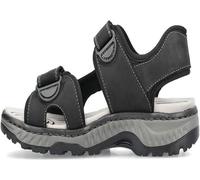 Sandales Sportives - Rieker - FSK - Noir - Basse - Plat 45