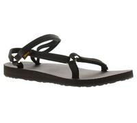 Sandales Strappy Originales Teva Pour Femmes Fastening À Toucher Noir Taille UK