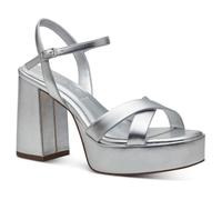 Sandales Tamaris 1-28051-42 941 Argent Femme - Gris - Moyenne - 2 cm - Boucle de serrage - Adulte - Plat 41