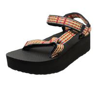 Sandales Teva Plates Forme Universale Noir Multicolore Femme - 40 EU