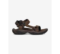 Sandales Teva Terra Fi 5 Universal Leather marron cacao - 45.5