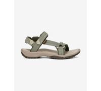 Sandales Teva Terra Fi Lite Suede vert clair beige femme - 36