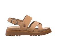 Timberland Clairemont Way Cross Strap Sandals Beige EU 37 Femme