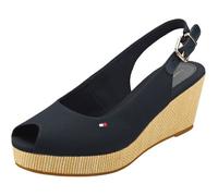 Sandales - Tommy Hilfiger - Iconic Elba Sling Back Wedge - Femme - Bleu 40