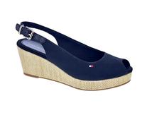 Sandales Tommy Hilfiger Iconic Elba Sling Back Wedge Noir - 38 - 37 - 40
