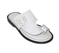 Sandales Tongs Homme Sandales De Plage Antidérapantes À Pince pour Homme Souples Et Confortables pour L'extérieur, pour Hallux Valgus, Tongs Décontractées Confortables Et Résistantes(White,42 EU)