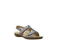 Sandales ultra souples en cuir femme Pédiconfort Noir 39