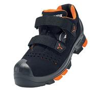 sandales uvex 2 S1P noir, orange largeur 11 Gr. 40