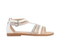Sandales Vernis À Brides Blanc Rose Claire 28