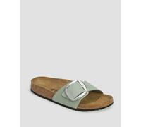 Sandales Vertes Pour Femmes Birkenstock Madrid Big Buckle Lenb Narrow 1029293-puresage