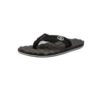 Volcom Tongs 'Recliner' noir / blanc, Taille 39