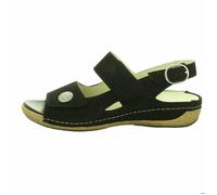 Sandales - WALDLÄUFER - Femme - Cuir - Noir - Confort de marche 41