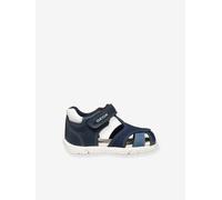 Geox Sandale bébé B SANDAL ZAPITO BOY – Bleu marine/Blanc – EU 19