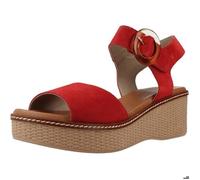 Sandalias Mujer Modèle Chaussure Dorking By Fluchos Modèle D9450 Ca - Coleur Rouge 38