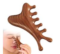 Sandalwood Body Care Brush, Wooden Scalp Massage Comb, Gentle Detangling Hair Brush, Specially Designed Wooden Bristles for Improved Circulation and Relaxation, 1 Piece