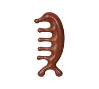 Sandalwoods - Masseur de cuir chevelu à cinq griffes - Outils Guas Sha - Grattoir à main - Peigne de massage Meridians - Brosse de massage Meridians