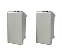 SANDASDON SD20000 2 caches clés Couvercle vierge 1M avec Bticino Axolute compatible (Argent)