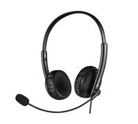 Sandberg 126-21 écouteur/casque Écouteurs Avec fil Arceau Bureau/Centre d'appels Noir