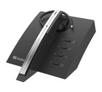 Sandberg 126-25 casque Sans fil Crochets auriculaires Bureau/Centre d'appels Bluetooth Socle de chargement Noir et Gris