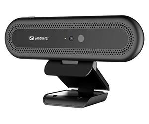 Sandberg 133-99 Face Recognition Webcam 1080P Noir