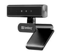 SANDBERG 134-44 Webcam 5 MP 2592x1944 2K 30 fps USB-C Micro Intégré Noir 85°