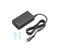 Sandberg 135-76 Adaptateur Secteur USB-C PD 65W Noir - Entrée 230V, Sortie 65W, Universel, Usage Intérieur, Câbles EU/UK inclus