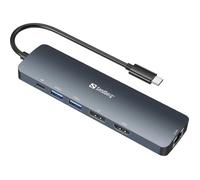 SANDBERG 136-43 HUB & CONCENTRATEUR USB 3.2 GEN 1 (3.1 GEN 1) TYPE-C G