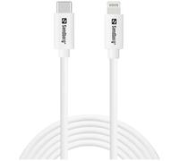 Sandberg 136-59 câble Lightning 2 m Blanc