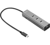Sandberg 136-78 station d'accueil Avec fil USB 3.2 Gen 2 (3.1 Gen 2) Type-C Gris