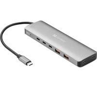 Sandberg 136-79 station d'accueil Avec fil USB 3.2 Gen 2 (3.1 Gen 2) Type-C Gris